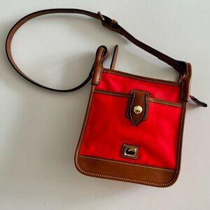 Dooney and Bourke nylon and leather bag